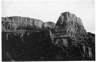 Fig. 9-5P  Cardenas Butte’s Solstice Profile PHOTO